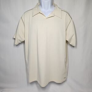 Patagonia Men's Polo Shirt Ivory Color Large